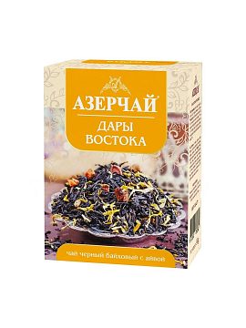 Чай Азерчай Дары востока листовой черный 90 гр