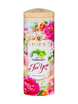 Чай Hyleys FOR YOU Треугольник черный 60 гр ж/б
