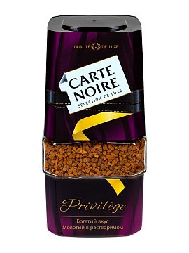 Кофе растворимый Carte Noire Privilege 95 гр ст.б.