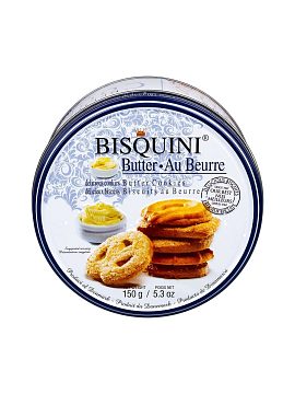 Bisquini Butter Печенье Датское 150 гр (Сливочное)