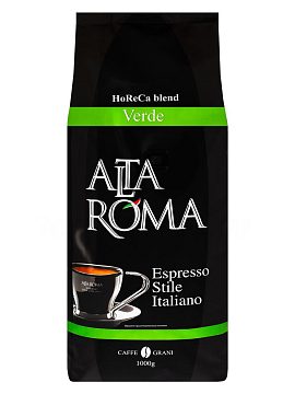 Кофе Alta Roma в зернах Espresso (Verde) 1 кг