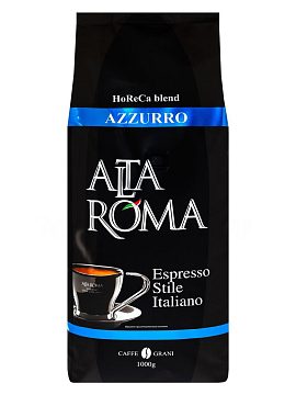 Кофе Alta Roma Azzurro в зернах 1 кг в.у.