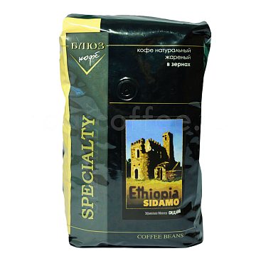 Кофе Блюз в зернах Ethiopia Sidamo 1 кг