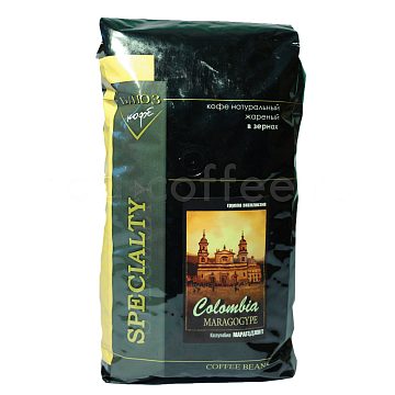 Кофе Блюз в зернах Colombia Maragogype 1 кг