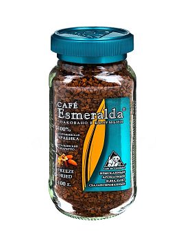 Кофе Cafe Esmeralda растворимый Итальянский Амаретто 100 гр