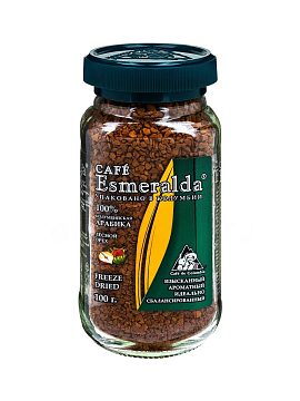 Кофе Cafe Esmeralda растворимый Лесной орех 100 гр