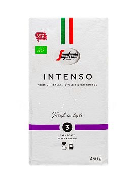 Segafredo Intenso Organic Filter Coffee. Молотый, 450 г