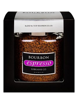 Кофе Bourbon растворимый Espresso 100 гр