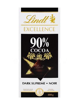 Плитка Lindt Excellence Горький 90% какао 100 г (404828)