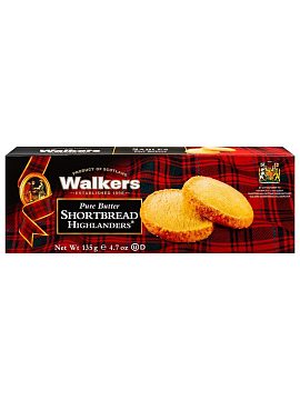Печенье песочное Walkers Шотландский Горец 135 г (круглая)