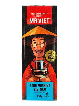 Кофе Mr Viet молотый Доброе утро 250 гр