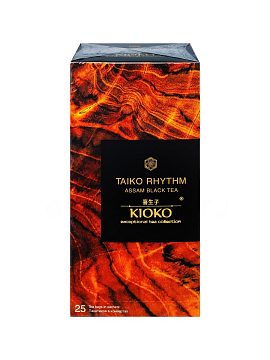 Чай Kioko Taiko Rhythm черный индийский в пакетиках 25 шт