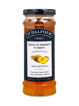 Джем St.Dalfour Ананас и манго 284 гр