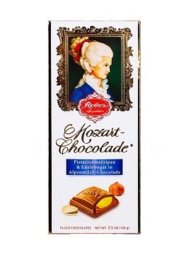 REBER Плитка молочный шоколад с орехами и фисташками Alpen Vollmilch 100 г (002)