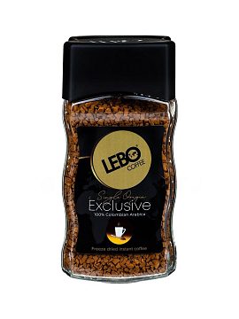 Кофе растворимый Lebo Exclusive 100 г (стекло)