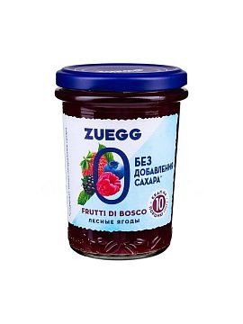 Zuegg Без сахара Конфитюр Лесные Ягоды 220 г