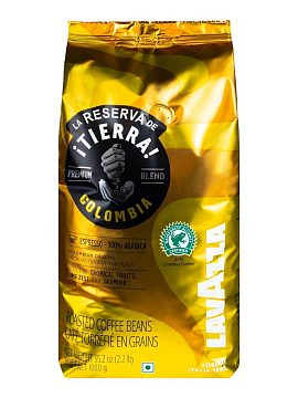 Кофе Lavazza Tierra Colombia в зернах 1 кг