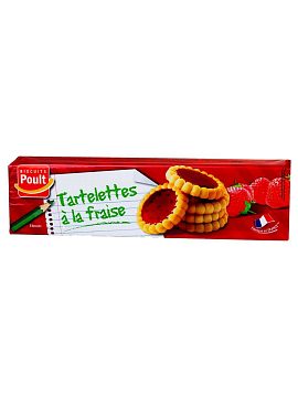Poult Тарталетки с начинкой со вкусом клубники 150 г