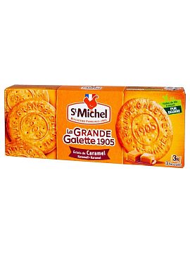 St Michel Caramel Печенье сливочное, карамельное 150 г