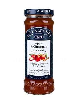 Джем St.Dalfour Яблочный с корицей 284 гр