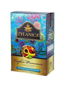 Чай черный Zylanica Ceylon Premium Collection Тропические фрукты 100 г