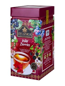 Чай Zylanica черный Ceylon Premium Collection  Wild Berries OPA 200 г ж.б.