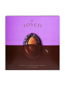 Joyco конфеты чернослив в шоколаде с миндалем 155 г