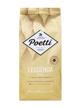 Кофе Poetti в зернах Legenda Oro 1 кг
