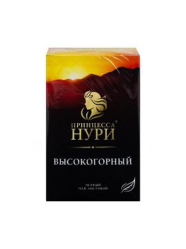 Чай Принцесса Нури чёрный высокогорный листовой 100 г
