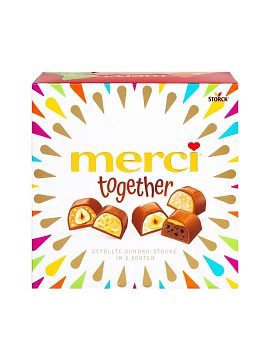 Конфеты Merci Together ассорти из шоколада 175 г