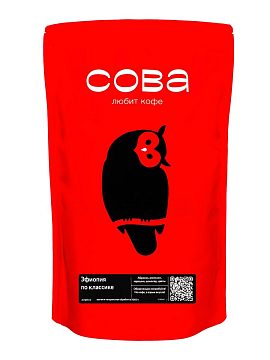 Кофе Owl в зернах Эфиопия по Классике 1 кг