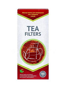 Фильтр-пакеты Tea Filters для чая 100 шт