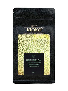 Чай Kioko Koto Haru Melon Зеленый с ароматом дыни листовой 100 г