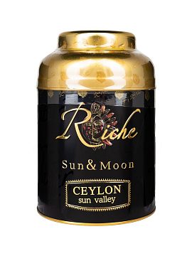 Чай черный Riche Natur Ceylon Sun Valley черный 400 гр ж.б.