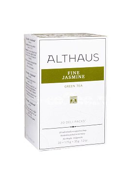 Чай Althaus Jasmine Ting Yuan зеленый в пакетиках 20 шт