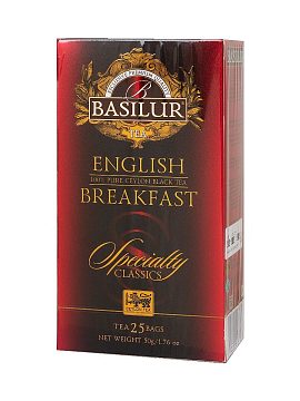 Basilur Избран.Классика Англ. Завтрак 25 пак (конверт)