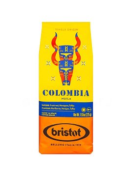 Кофе Bristot в зернах Colombia 225 г