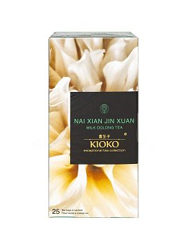 Чай Kioko Nai Xiang Jin Xuan молочный улун в пакетиках 25 шт