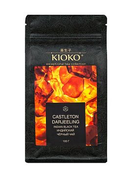 Чай Kioko Castleton Darjeeling черный Листовой 100 г