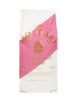 Кофе Molinari в зернах Dolce 1 кг