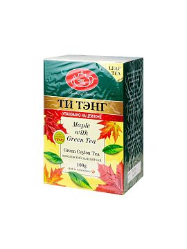 Чай Ти Тэнг Кленовый Сироп зеленый 100 гр
