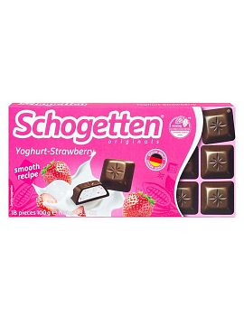 Шоколад Schogetten Yoghurt-Strawberry 100 гр