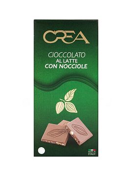Crea Al Latte Con Nocciole Молочный шоколад с фундуком 100 г