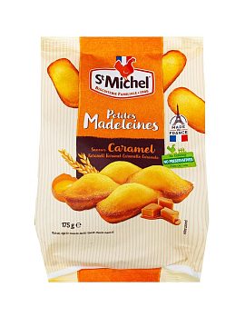 St Michel Мадлен Пирожное бисквитное со вкусом карамели 175 г