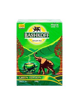 Чай Bashkoff Green Edition Pekoe 100 гр