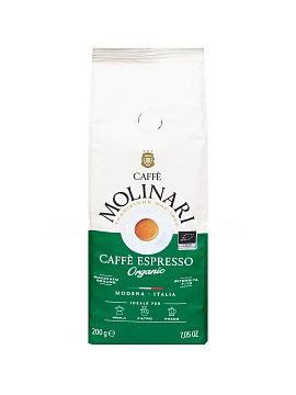 Кофе Molinari молотый Bio Organic 250 гр