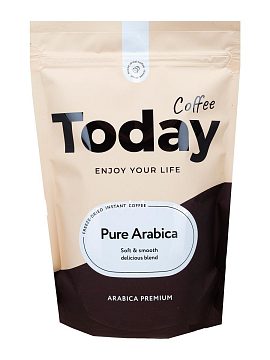 Кофе Today растворимый Pure Arabica 150 гр