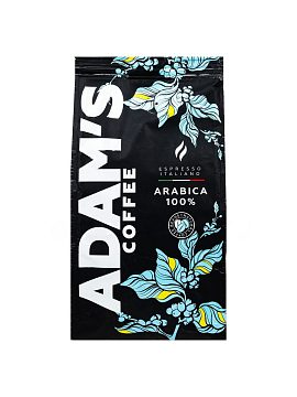 Кофе Adams Coffee Arabica 100% в зернах 250 г