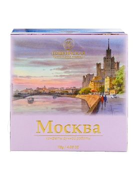 Пушкинская Шоколадная Фабрика Набор конфет "Москва" джандуйя фундук, крокант 115 г