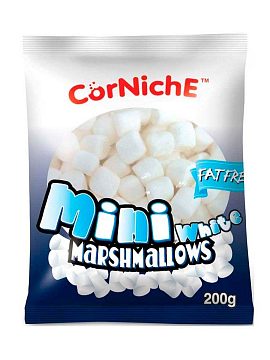 CorNiche Зефир Мини Маршмеллоу Ванильные 200г
